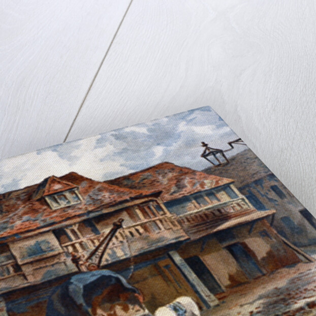 Courtyard of the Tabard Inn, Borough High Street, Southwark, London by JS Virtue