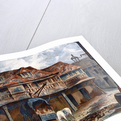 Courtyard of the Tabard Inn, Borough High Street, Southwark, London by JS Virtue