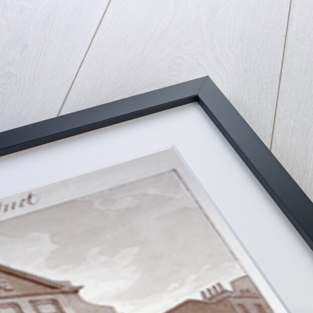 View of a chapel on York Road, Lambeth, London by John Buckler