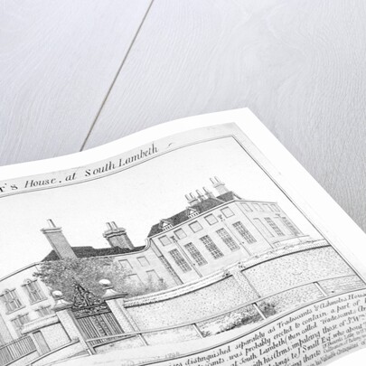 Tradescant's House, South Lambeth, London by J Caulfield