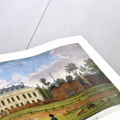 A gentleman's seat on Stockwell Common, Lambeth, London by Anonymous