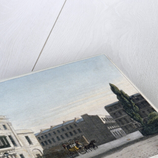 View of the north side of Manchester Square, Marlebone, London by Anonymous