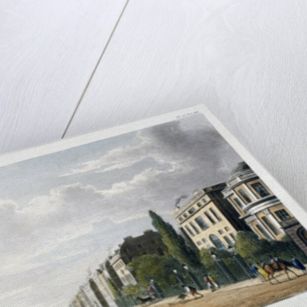 View of Langham Place and Portland Place, Marylebone, London by Anonymous