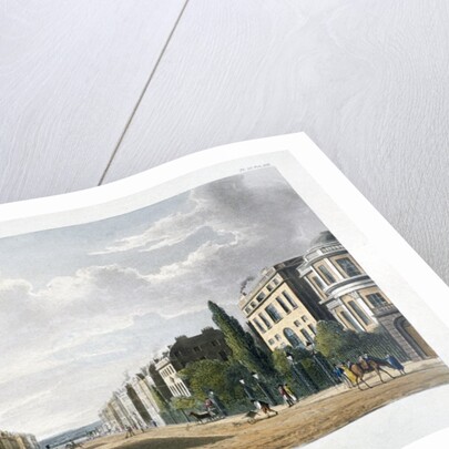 View of Langham Place and Portland Place, Marylebone, London by Anonymous