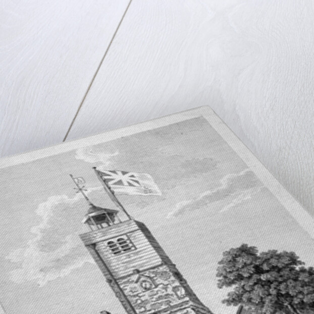 Old St Leonard's Church, Shoreditch, London by Bernard Lens