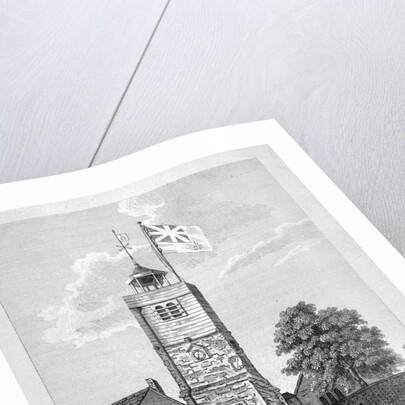 Old St Leonard's Church, Shoreditch, London by Bernard Lens