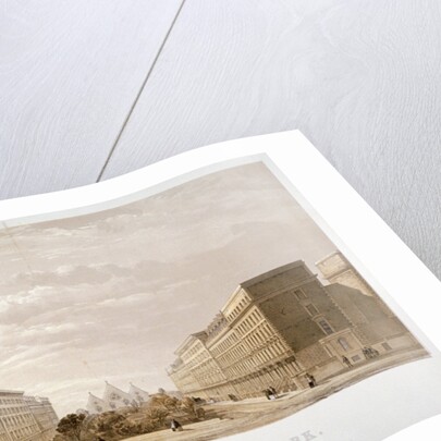 House agent's advertisement for properties in Norfolk Square, Paddington, London by Day & Son