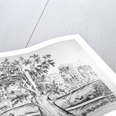 View of Norton Folgate, Shoreditch, London, as it appeared c1500 (c1870) by Anonymous