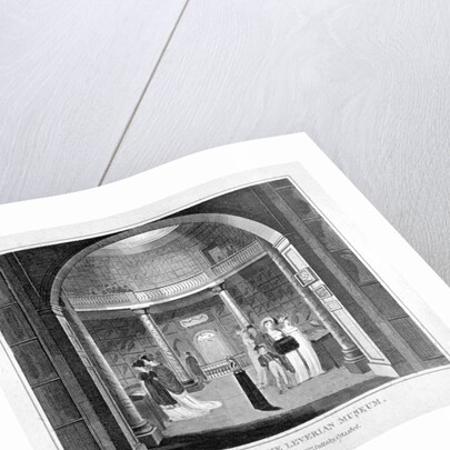 Interior view of the Leverian Museum, Albion Place, Southwark, London by Anonymous