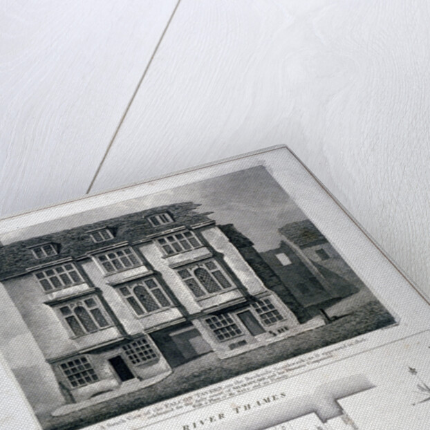 South view of the Falcon Tavern, Bankside, Southwark, London, as it appeared in 1805 (1811) by William Wise