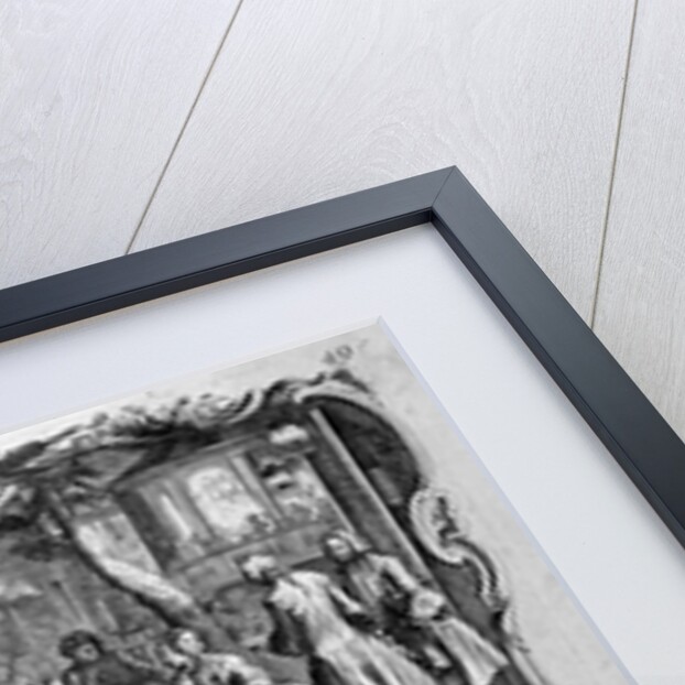 The Adieu to the Spring-Gardens by George Bickham