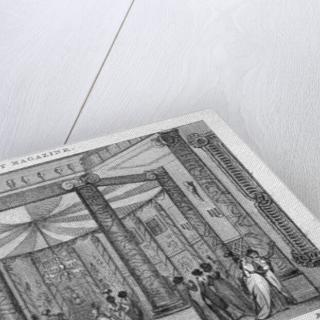 Interior view of the Rotunda at Vauxhall Gardens, Lambeth, London by Thomas Rothwell