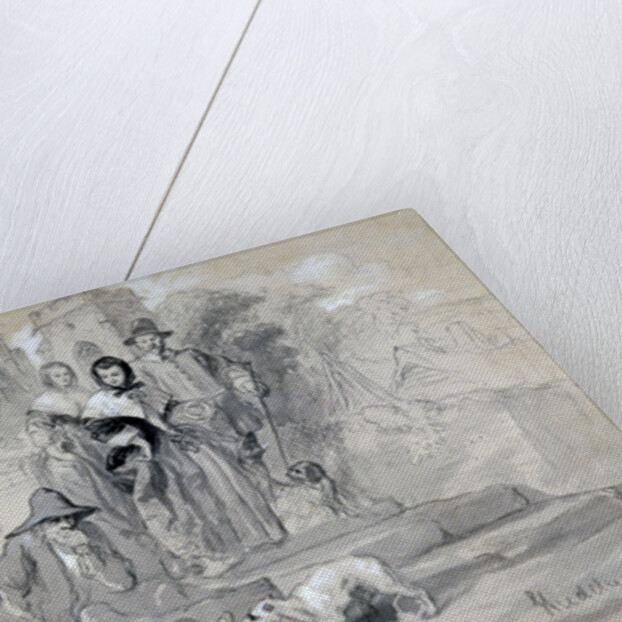 Hudibras in the Stocks by Sir John Gilbert