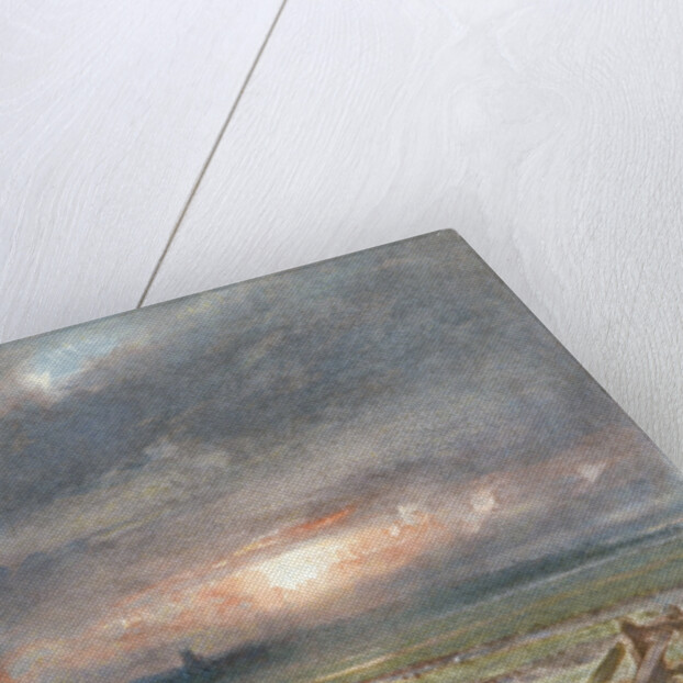 Cley, Norfolk by Albert Goodwin