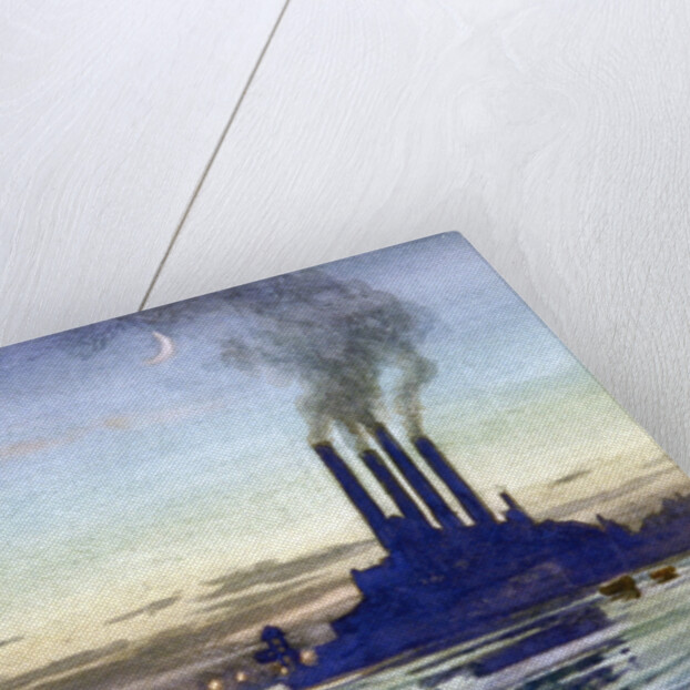 Lots Road Power Station - Evening by Samuel Harry Hancock