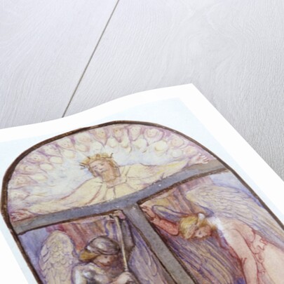 Design for Stained Glass by Anna Lea Merritt