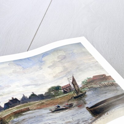 River Scene by Anna Lea Merritt