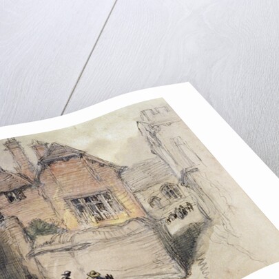 The Angel Inn, Midhurst by Sir John Gilbert