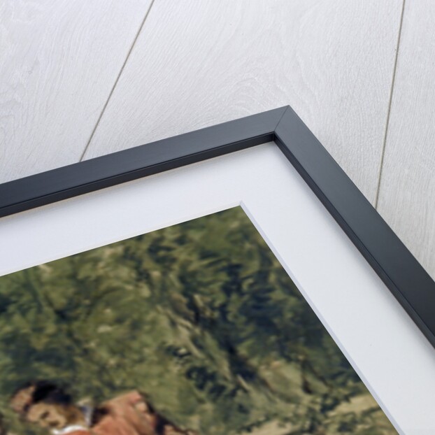 Sir Andrew Aguecheek Writes a Challenge by Sir John Gilbert