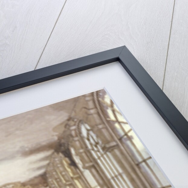 Passage leading to the chapel, Charterhouse, London by John Crowther
