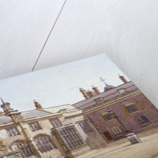 View of Sutton's Pensioners Hall, Charterhouse, London by John Crowther