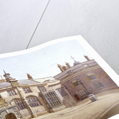 View of Sutton's Pensioners Hall, Charterhouse, London by John Crowther