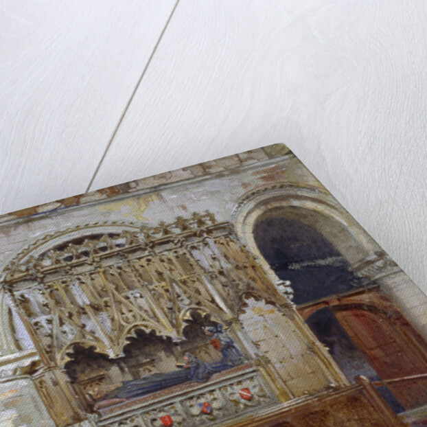 Rahere's tomb, St Bartholomew's Priory, City of London by John Crowther