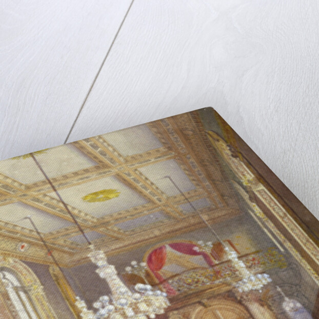 Interior of the Vintners' Hall, Upper Thames Street, London by John Crowther