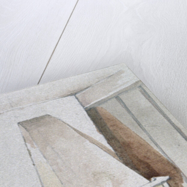 Fireplace in one of the top rooms, no 21 Austin Friars Street, City of London by John Crowther