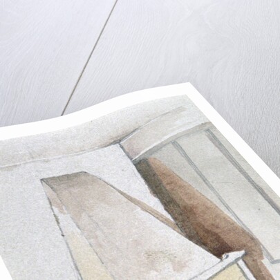 Fireplace in one of the top rooms, no 21 Austin Friars Street, City of London by John Crowther