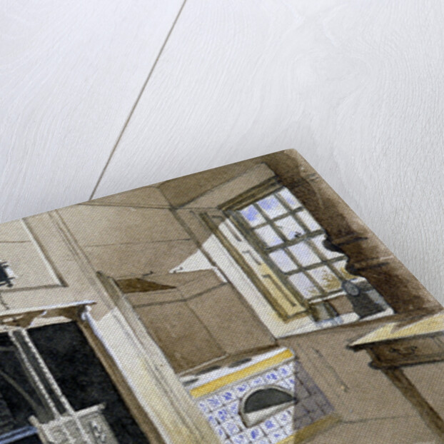 Kitchen range and Dutch oven, no 21 Austin Friars Street, City of London by John Crowther