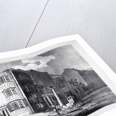 South-east view of Horns Tavern, Kennington, Lambeth, London by Anonymous