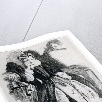 Lady in Elizabethan Dress by Charles Samuel Keene