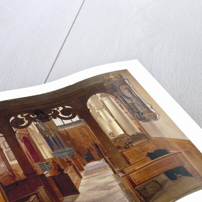 Interior of Charterhouse Chapel, London by John Crowther