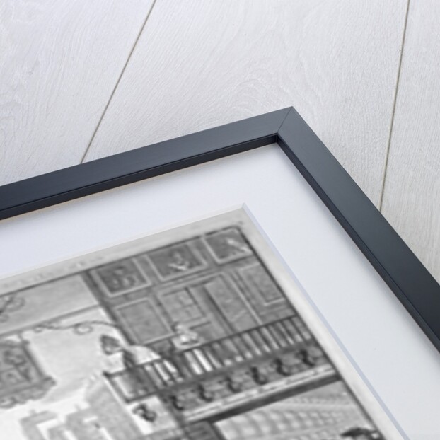 Mock funeral procession in St Giles, London by Anonymous