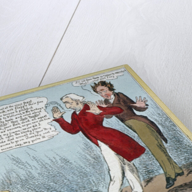 The terror-stricken, horror-smitten minister's advice, or the R[oya]l visit postponed by Anonymous