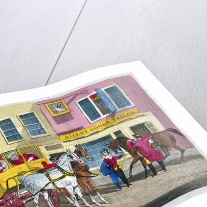 Johnny Gilpin's journey to Ware - setting off by Anonymous