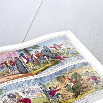 Four views taken in the parks by George Cruikshank