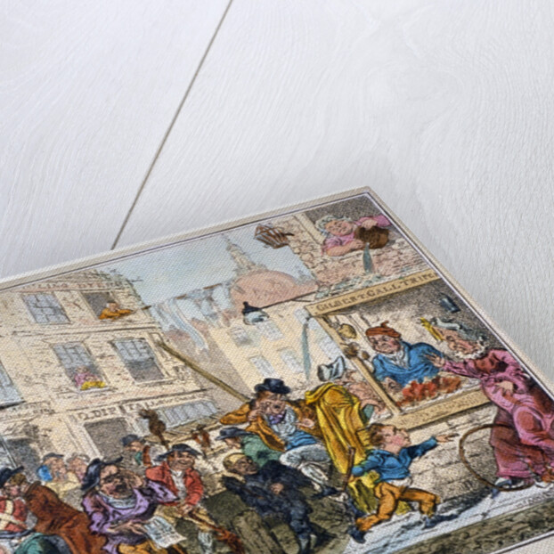 Grievances of London by George Cruikshank