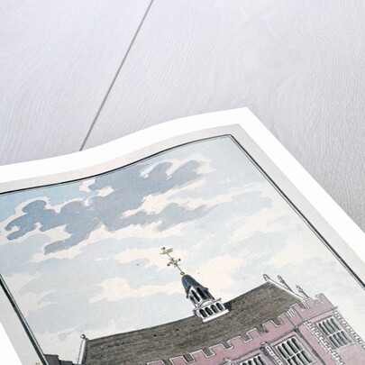 View of the north side of Middle Temple Hall, London by Anonymous