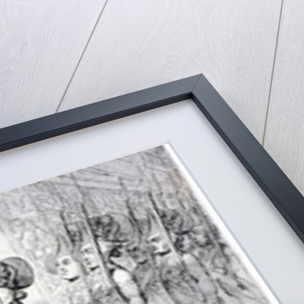 A march to the Bank, vide the Strand, Fleet Street, Cheapside &c morning & evening by James Gillray