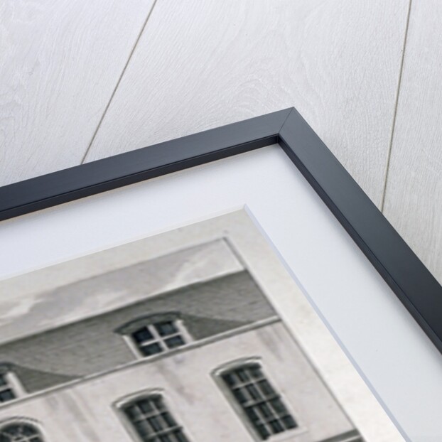 Entrance to a Baptist burial ground in Quilp Street, Southwark, London by Robert Blemmell Schnebbelie