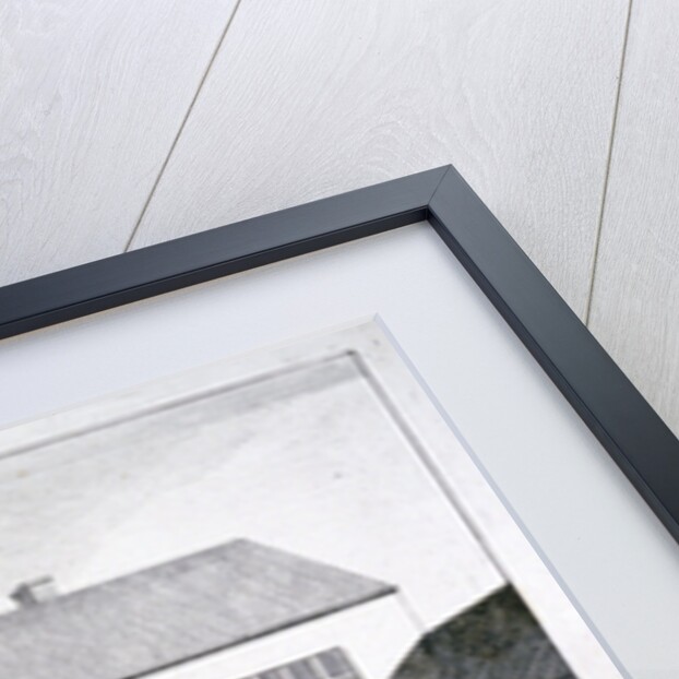 East view of the old cloisters at the Church of St Katherine by the Tower, Stepney, London by F Perry