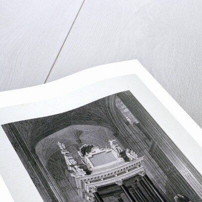 Queen Elizabeth I's tomb, Henry VII Chapel, Westminster Abbey, London by William Radclyffe