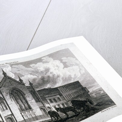 Tavistock Chapel, Tavistock Place, St Pancras, London by Samuel Rawle