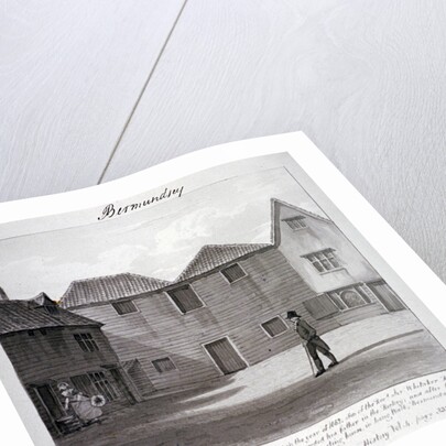 The Reverend Whitaker's meeting house, Long Walk, Bermondsey, London by John Chessell Buckler