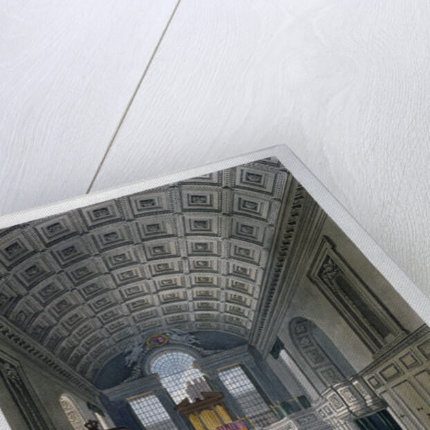 Interior view of the Chapel Royal in St James's Palace, Westminster, London by Daniel Havell