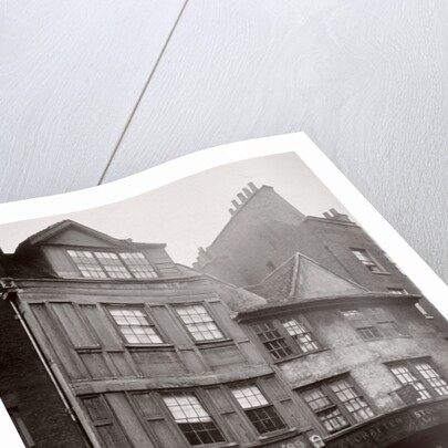 View of houses in Drury Lane, Westminster, London by Society for Photographing the Relics of Old London