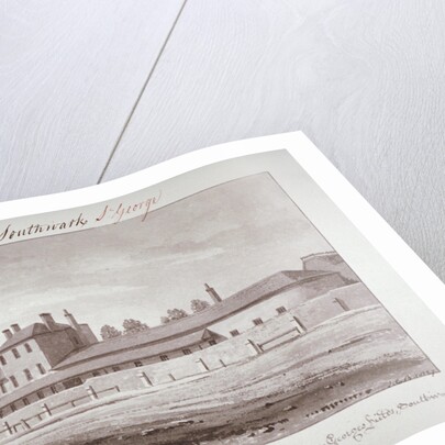 North view of the Philanthropic Society Institution on London Road, Southwark, London by John Chessell Buckler