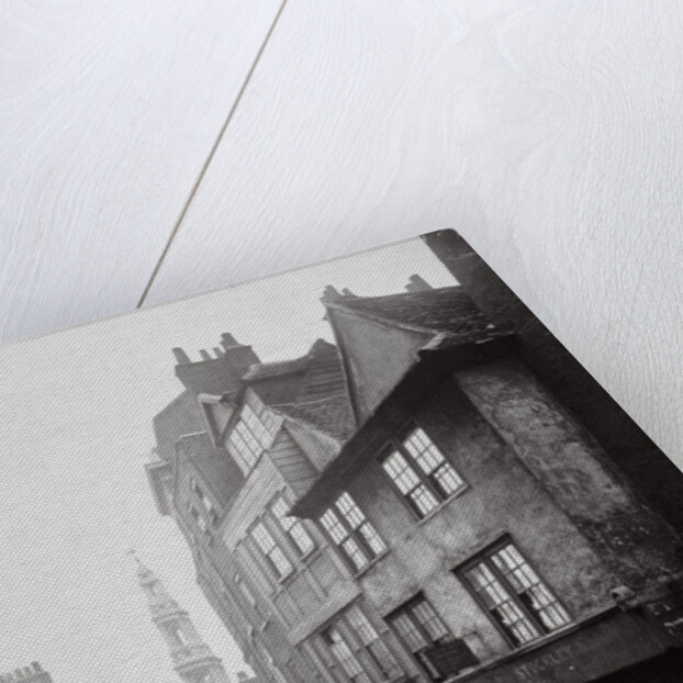 View of houses in Drury Lane, Westminster, London by Society for Photographing the Relics of Old London